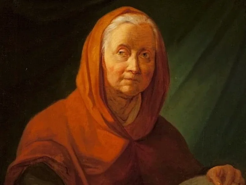 1745-Jean-Pierre Norblin de La Gourdaine - Anziana signora che legge - Museo Nazionale di Varsavia